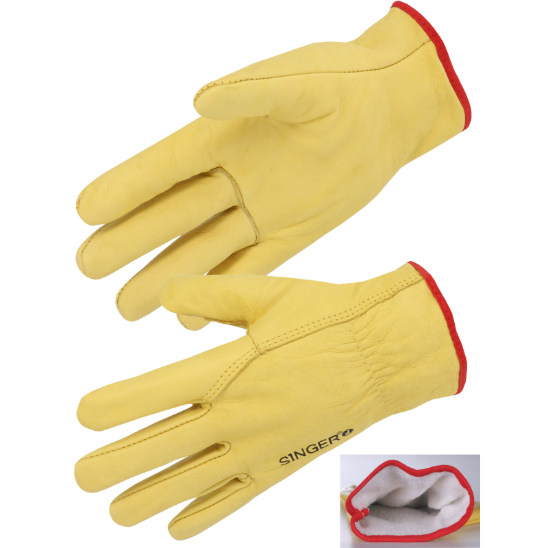 Gants en cuir souple doublés polaire - Patrol Equipement Gants en cuir souple doublés polaire - Patrol Equipement